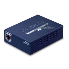 PLANET POE-171S séparateur voix-données Bleu Connexion Ethernet, supportant l'alimentation via ce port (PoE)