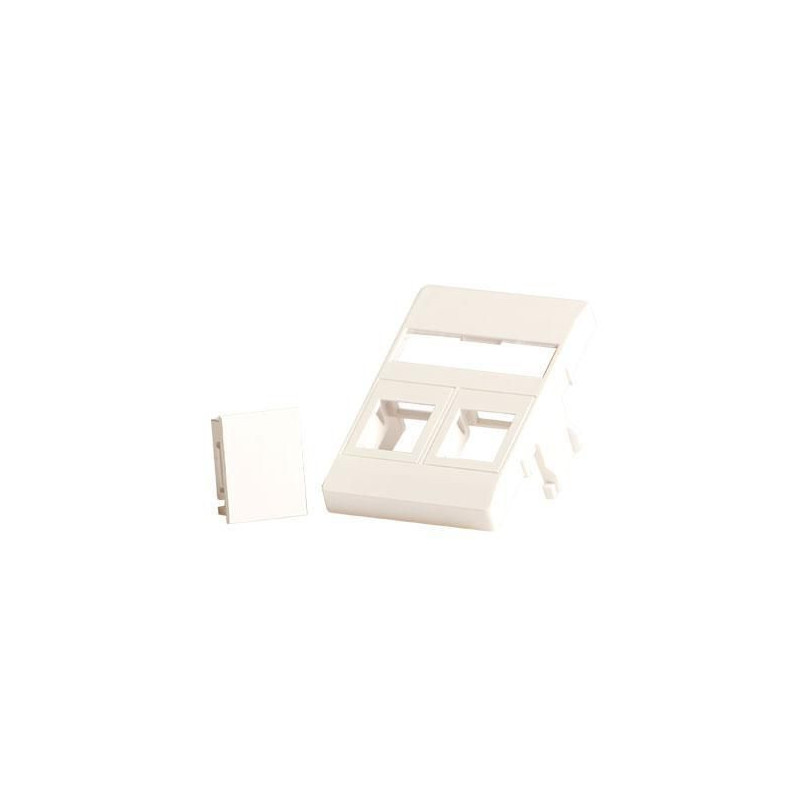 Lanview LVN127866 Plaque de commutation et obturateur Blanc