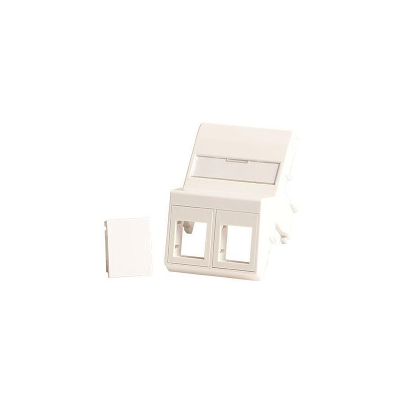 Lanview LVN127871 Plaque de commutation et obturateur Blanc