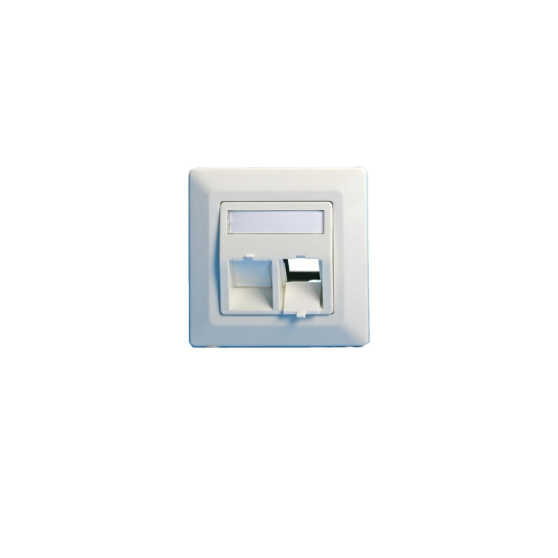 Lanview LVN126188 Plaque de commutation et obturateur Blanc