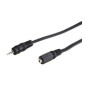 Microconnect Audio 2.5mm M / F - 2M câble audio 2,5 mm Noir