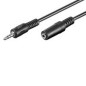 Microconnect 3.5mm/3.5mm 1.5m M-F câble audio 1,5 m 3,5mm Noir