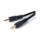 Microconnect AUDLL05 câble audio 0,5 m 3,5mm Noir