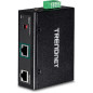 Trendnet TI-SG104 séparateur voix-données Noir Connexion Ethernet, supportant l'alimentation via ce port (PoE)