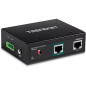 Trendnet TI-SG104 séparateur voix-données Noir Connexion Ethernet, supportant l'alimentation via ce port (PoE)