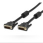 Microconnect DVI-D - DVI-D, 1m câble DVI Noir