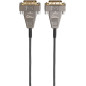 Microconnect MONCC20OP câble DVI 20 m DVI-D Or, Gris