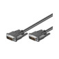 Microconnect 1m DVI-D M/M câble DVI Noir