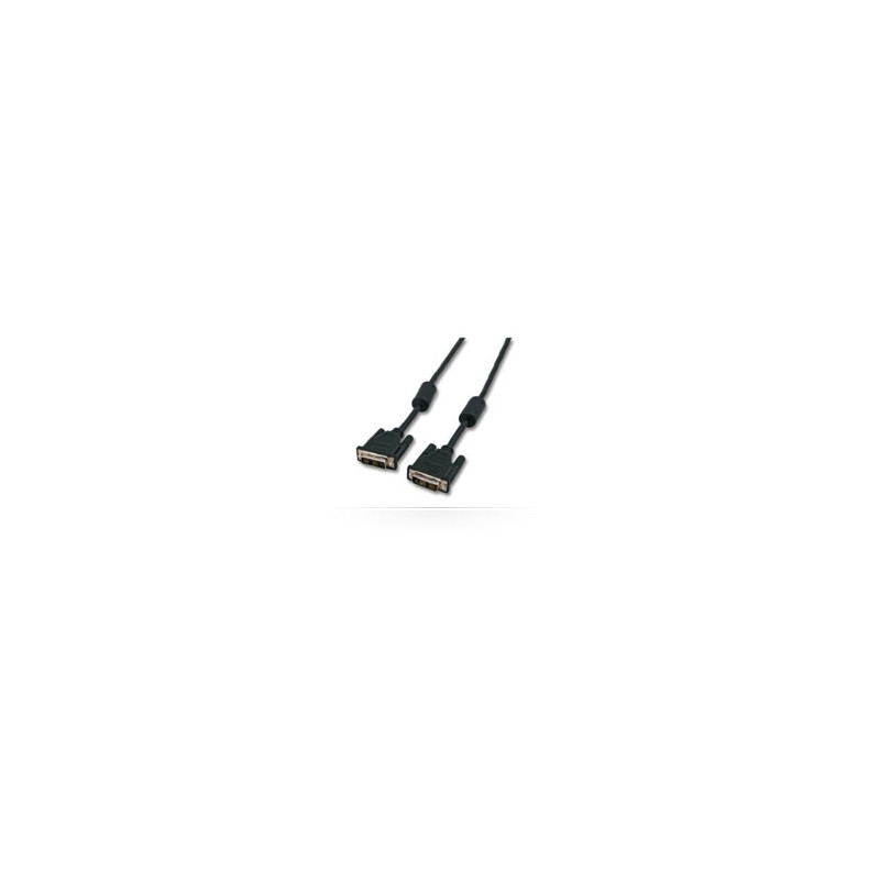 Microconnect DVI-D - DVI-D, 3m câble DVI Noir