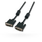 Microconnect DVI-D - DVI-D, 3m câble DVI Noir