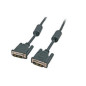 Microconnect 5m DVI-D M-M câble DVI Noir