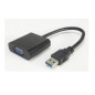 Microconnect USB 3.0-VGA M/F adaptateur graphique USB 1920 x 1080 pixels Noir
