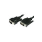 Microconnect DVI-I 12+5 - VGA 1m VGA (D-Sub) Noir