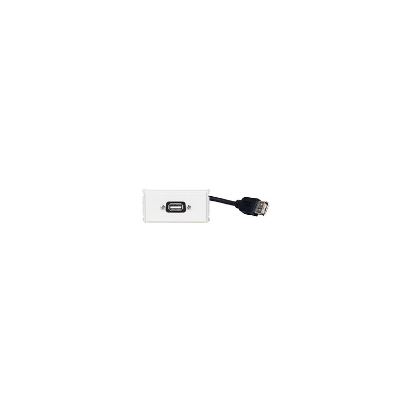 Vivolink WI221275 prise de courant USB Blanc