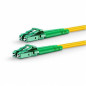 Microconnect FIB6330035 câble de fibre optique 35 m LC/APC OS2 Vert, Jaune
