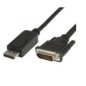 Microconnect 5m DisplayPort/DVI Noir