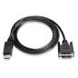 Microconnect DisplayPort - DVI 24+1 M-M 3m Noir