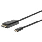 Microconnect USB3.1CHDMI3 câble vidéo et adaptateur 3 m USB Type-C HDMI Noir