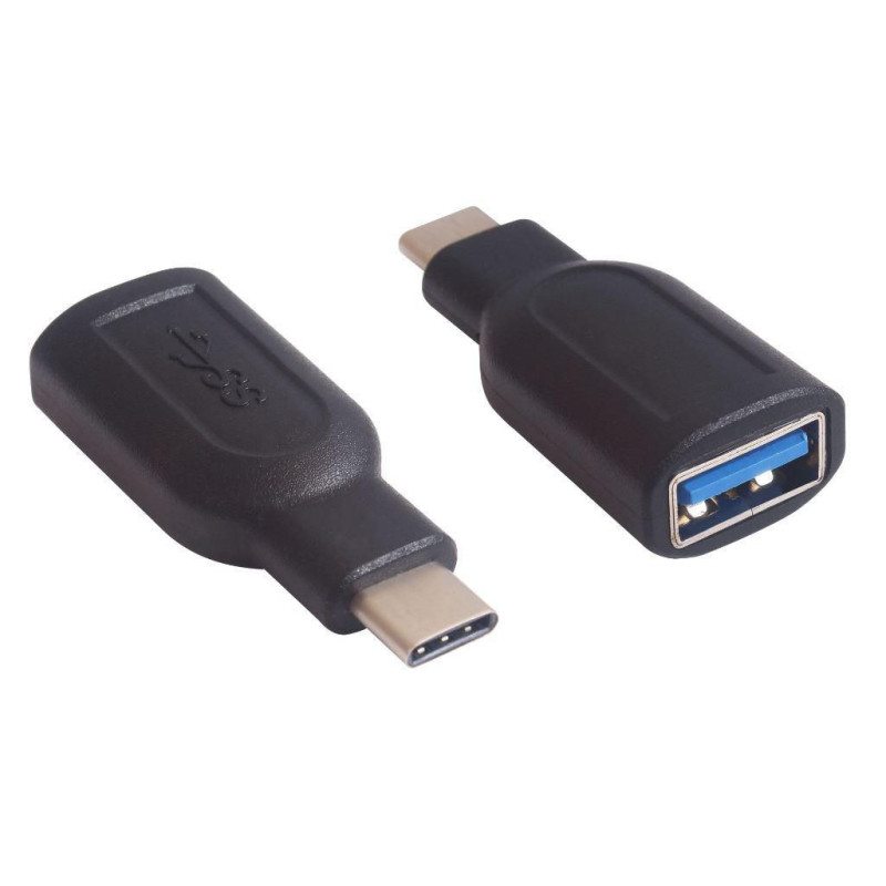 Microconnect USB3.1 SuperSpeed Adapter USB Type C - USB 3.0 A Female USB C USB A Noir