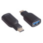 Microconnect USB3.1 SuperSpeed Adapter USB Type C - USB 3.0 A Female USB C USB A Noir