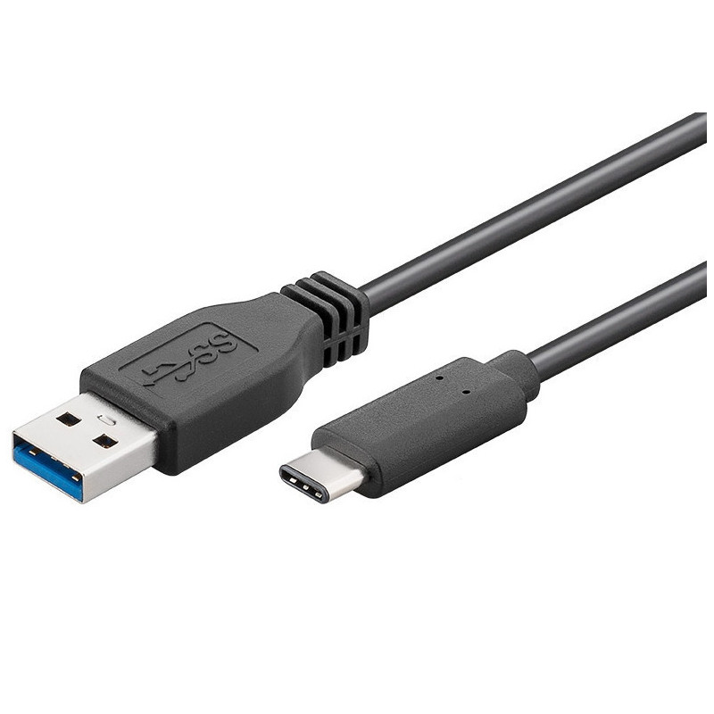 Microconnect USB3.1CA3 câble USB 3 m USB 3.2 Gen 1 (3.1 Gen 1) USB C USB A Noir
