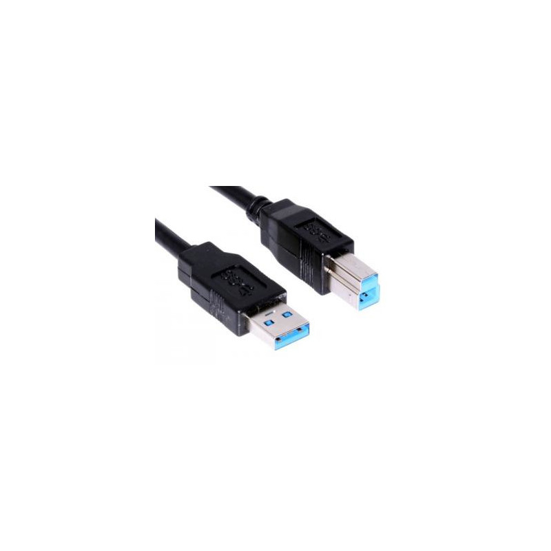 Microconnect USB3.0AB3B câble USB 3 m USB 3.2 Gen 1 (3.1 Gen 1) USB A USB B Noir