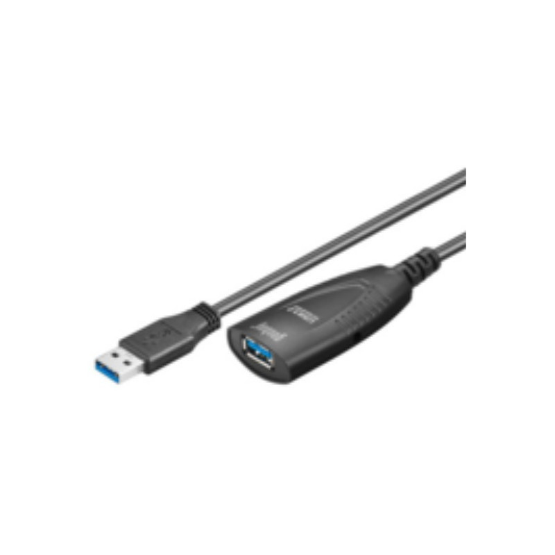 Microconnect USB3.0AAF5A câble USB 5 m USB 3.2 Gen 1 (3.1 Gen 1) USB A Noir