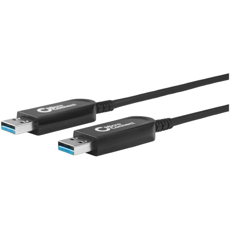 Microconnect USB3.0AA20BOP câble USB 20 m USB 3.2 Gen 1 (3.1 Gen 1) USB A Noir