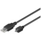 Microconnect USBAMB82 câble USB 1,8 m USB 2.0 USB A Mini-USB B Noir