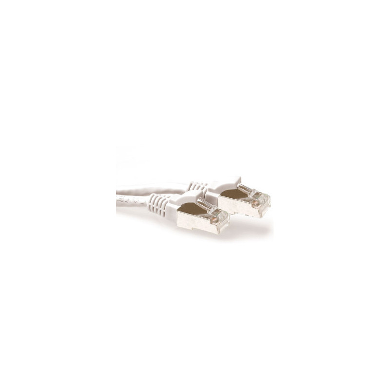 Microconnect SFTP6A03WBOOTED câble de réseau Blanc 3 m Cat6a S/FTP (S-STP)