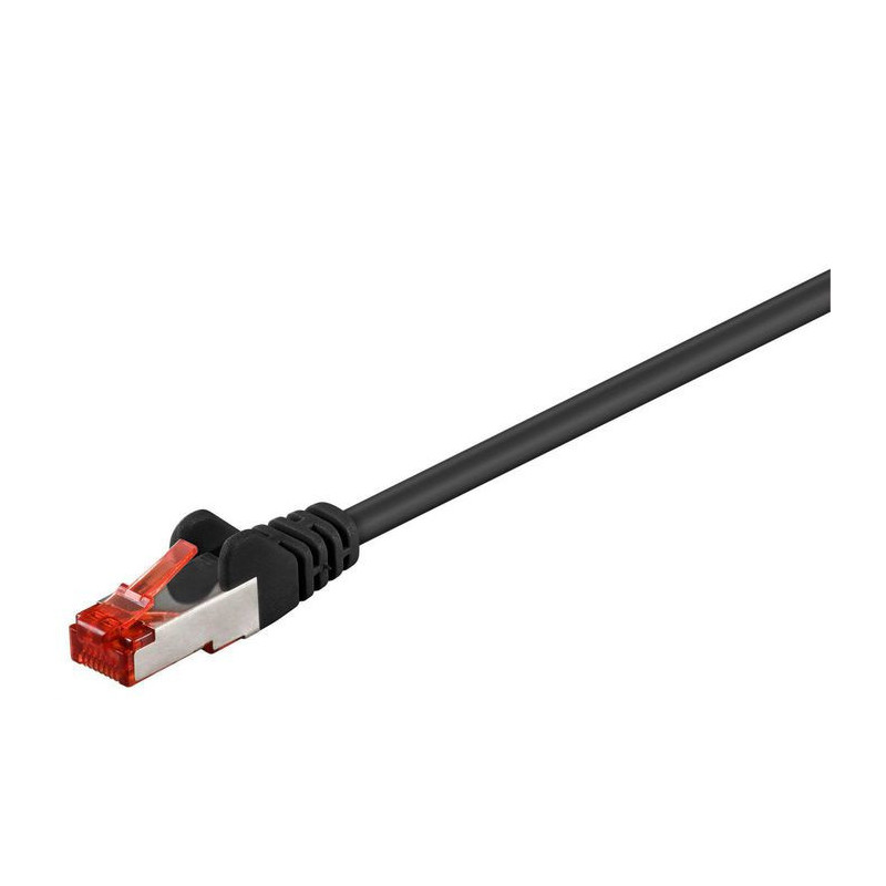 Microconnect STP625S câble de réseau Noir 25 m Cat6 F/UTP (FTP)