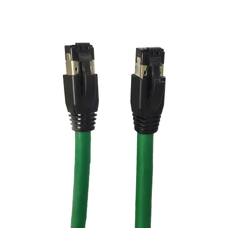 Microconnect MC-SFTP8075G câble de réseau Vert 7,5 m Cat8.1 S/FTP (S-STP)