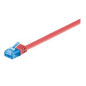 Microconnect V-UTP6A02R-FLAT câble de réseau Rouge 2 m Cat6a U/UTP (UTP)