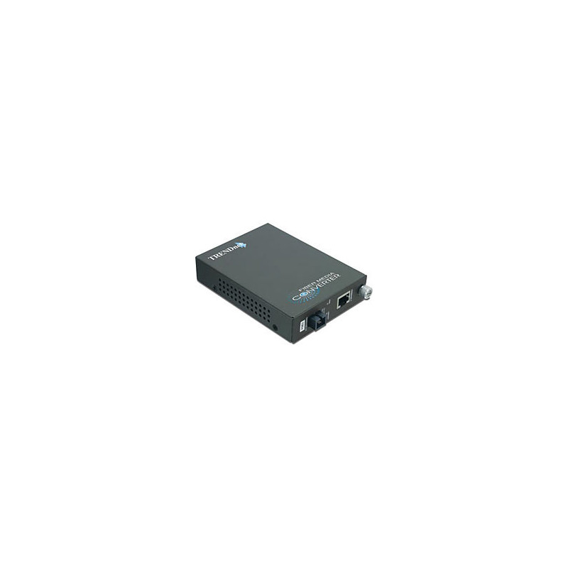 Trendnet TFC-1000S40D3 convertisseur de support réseau 2000 Mbit/s 1310 nm Monomode Gris