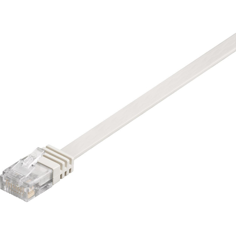 Microconnect V-UTP615W-FLAT câble de réseau Blanc 15 m Cat6 U/UTP (UTP)