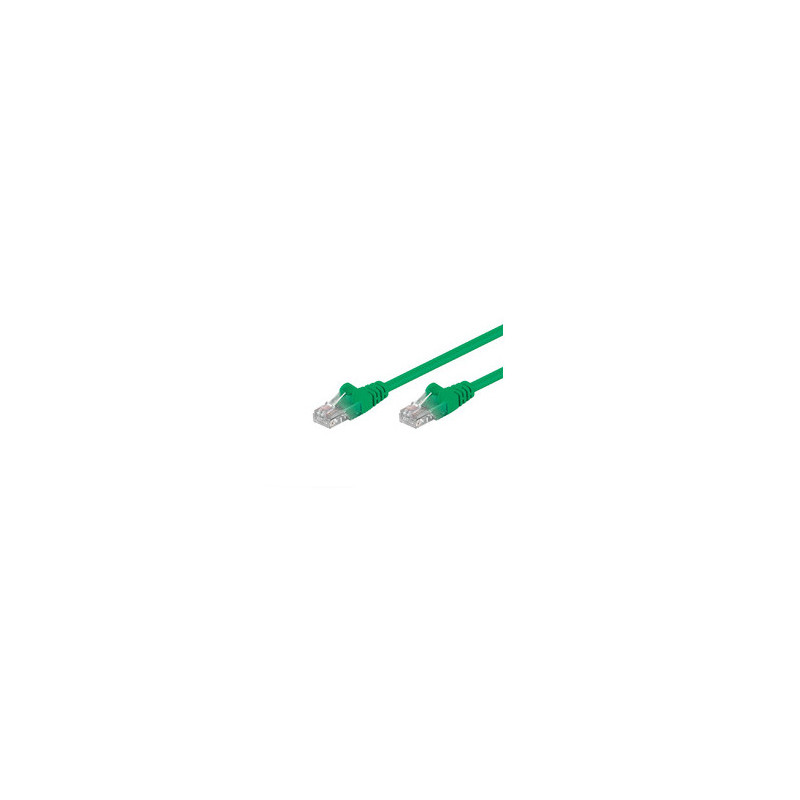 Microconnect Cat6 U/UTP 15m câble de réseau Vert U/UTP (UTP)