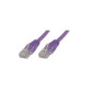 Microconnect Cat6 U/UTP 10m câble de réseau Violet U/UTP (UTP)