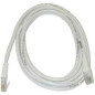 Microconnect CAT6 UTP 5m LSZH câble de réseau Blanc