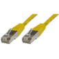 Microconnect 3m Cat6 FTP câble de réseau Jaune