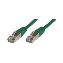 Microconnect 5m Cat6 FTP câble de réseau Vert