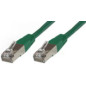 Microconnect 5m Cat6 FTP câble de réseau Vert