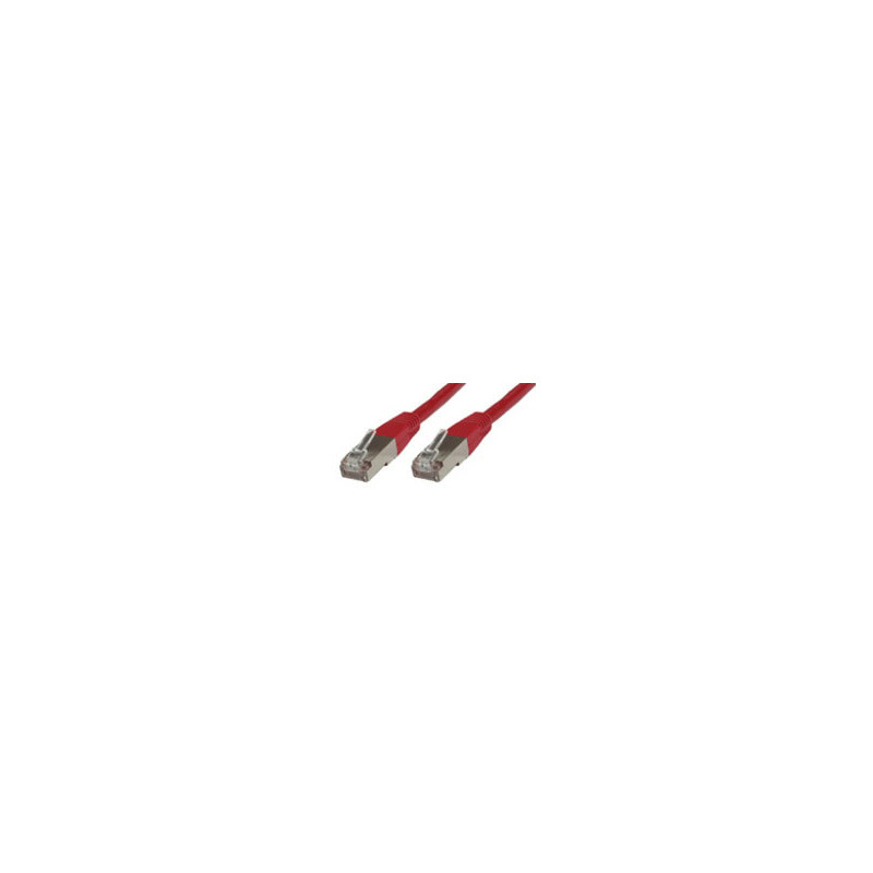 Microconnect 5m Cat6 FTP câble de réseau Rouge