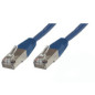 Microconnect 10m CAT6 FTP câble de réseau Bleu