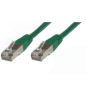 Microconnect 10m CAT6 FTP câble de réseau Vert