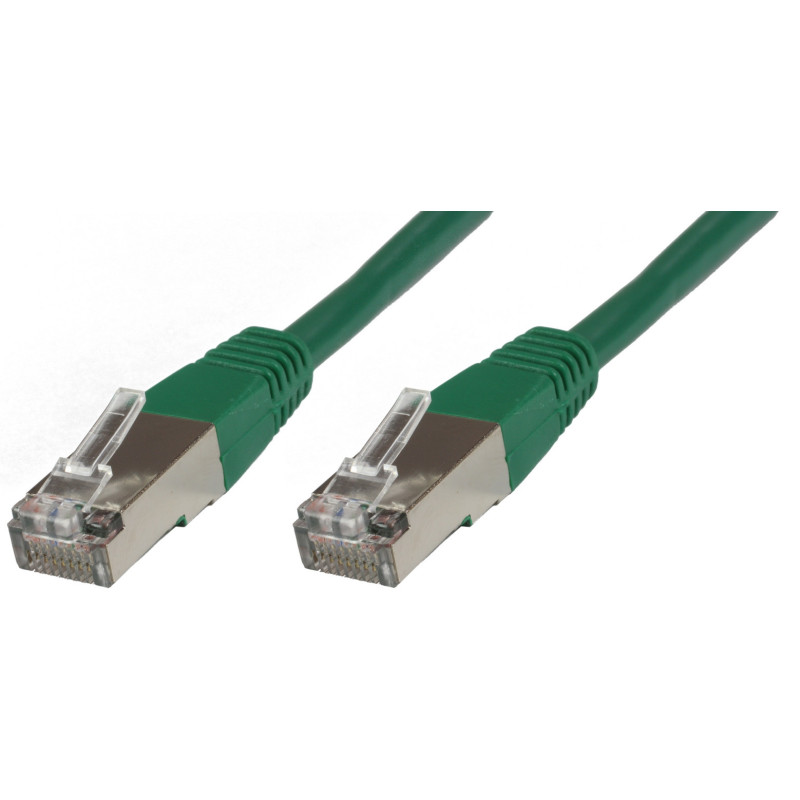 Microconnect B-SFTP601G câble de réseau Vert 1 m Cat6 S/FTP (S-STP)