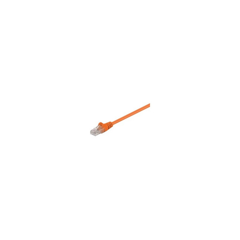 Microconnect B-UTP50025O câble de réseau Orange 0,25 m Cat5e U/UTP (UTP)