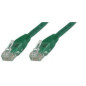 Microconnect Cat5e UTP 0.5m câble de réseau Vert 0,5 m