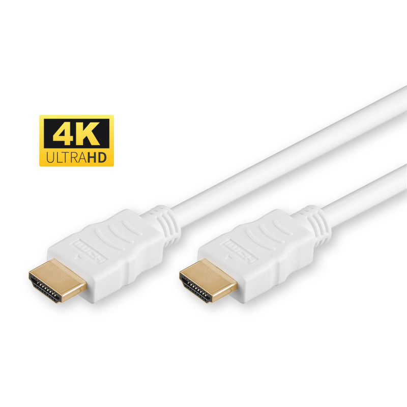 Microconnect HDM191910V1.4W câble HDMI 10 m HDMI Type A (Standard) Blanc