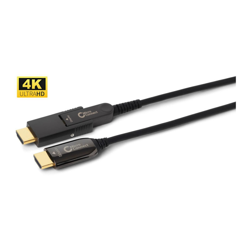 Microconnect HDM191915V2.0DOP câble HDMI 15 m HDMI Type A (Standard) Noir