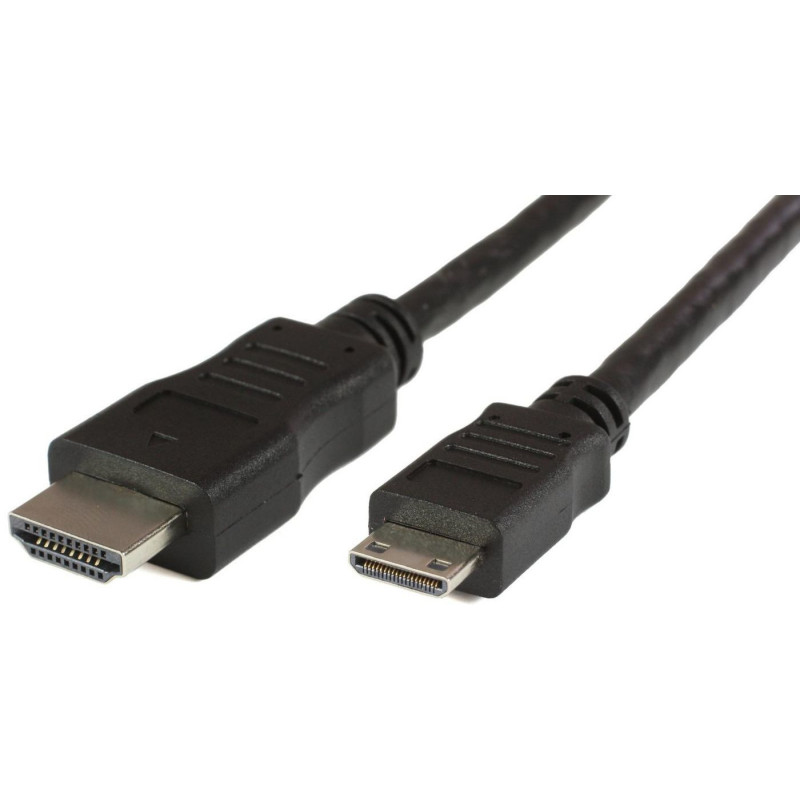 Microconnect HDM1919C24K câble HDMI 2 m HDMI Type A (Standard) HDMI Type C (Mini) Noir